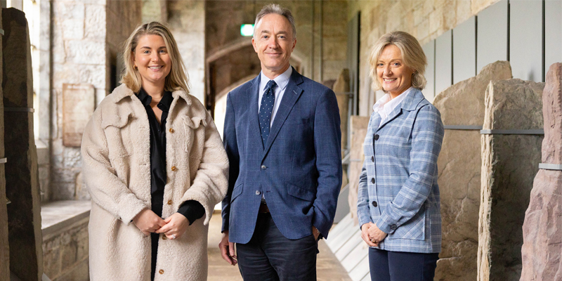 Photo (L-R): Dr Linda O’Keefe, Professor Tony Foley, Dr Ruth McCullagh. Image credit: Ruben Martinez (UCC).