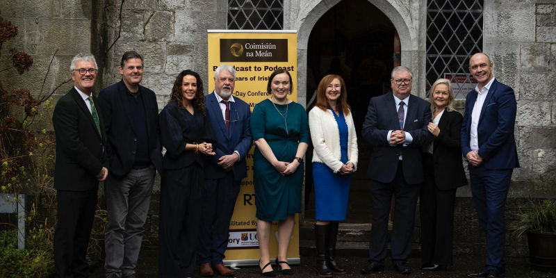 'Broadcast to Podcast' conference celebrated the rich history of Irish radio broadcasting over the past century. Image: Clare Keogh.
