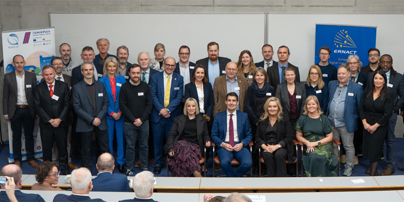 Photo: Representatives from the PEACE-Air project at the launch of the programme.