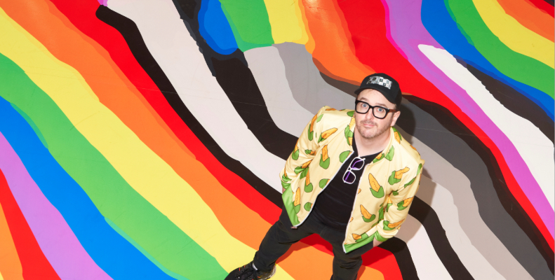 Alan Butler, Arts Council Digital Artist in Residence at UCC. Photo credit: Jiang Xue