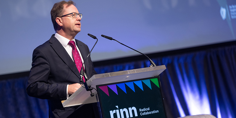 Photo: Minister for Further and Higher Education, Research, Innovation and Science, James Lawless TD. Image credit: Jason Clarke