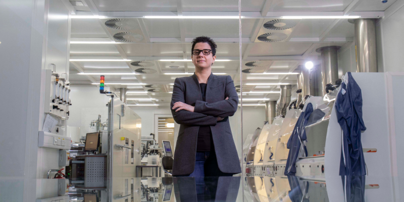 Professor Dimitra Psychogiou, Head of the Advanced Technologies Group, Tyndall National Institute, one of UCC's flagship research centres. Image: Clare Keogh