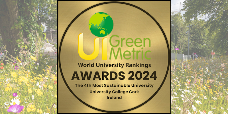 UCC moves up to 4th place in UI GreenMetric World University Rankings