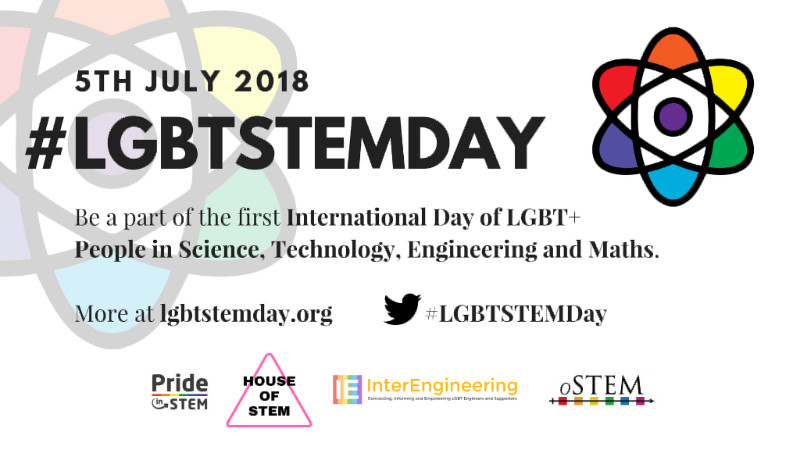 This Thursday (July 5th) is #LGBTSTEMDay