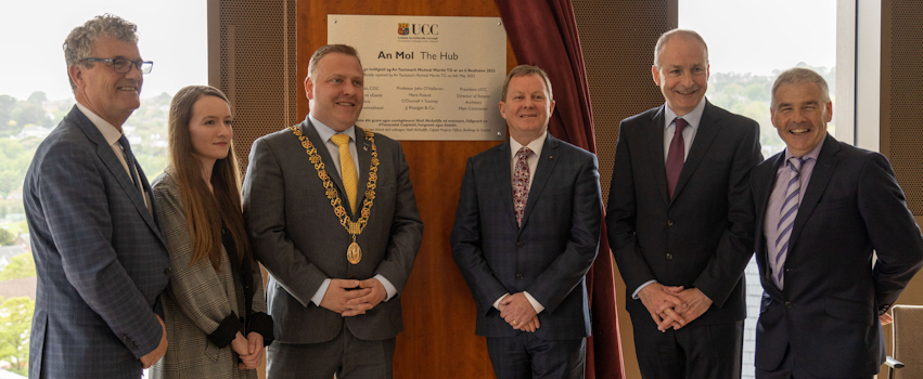 UCC hosts opening of new Hub building
