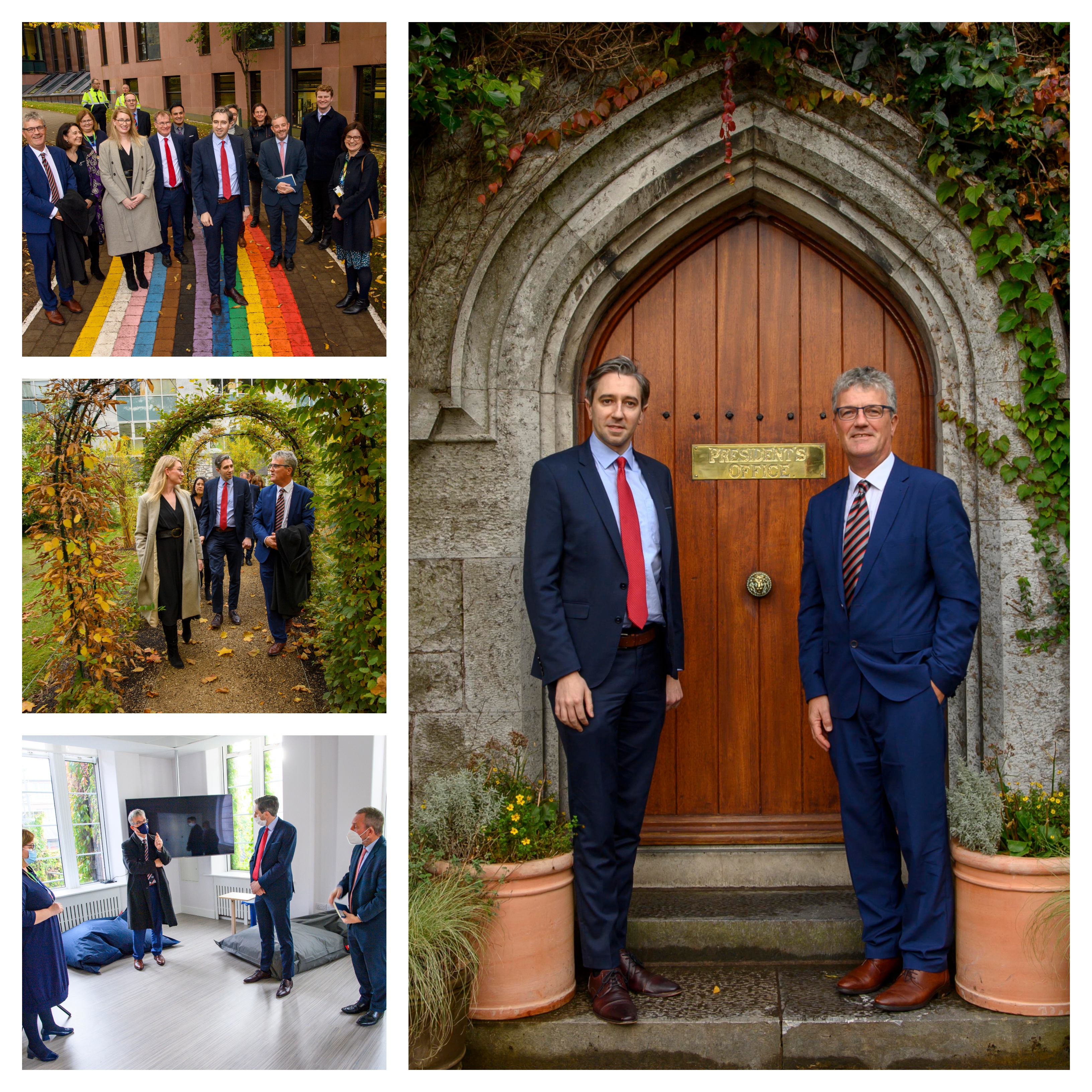 Visit from Minister Simon Harris to UCC
