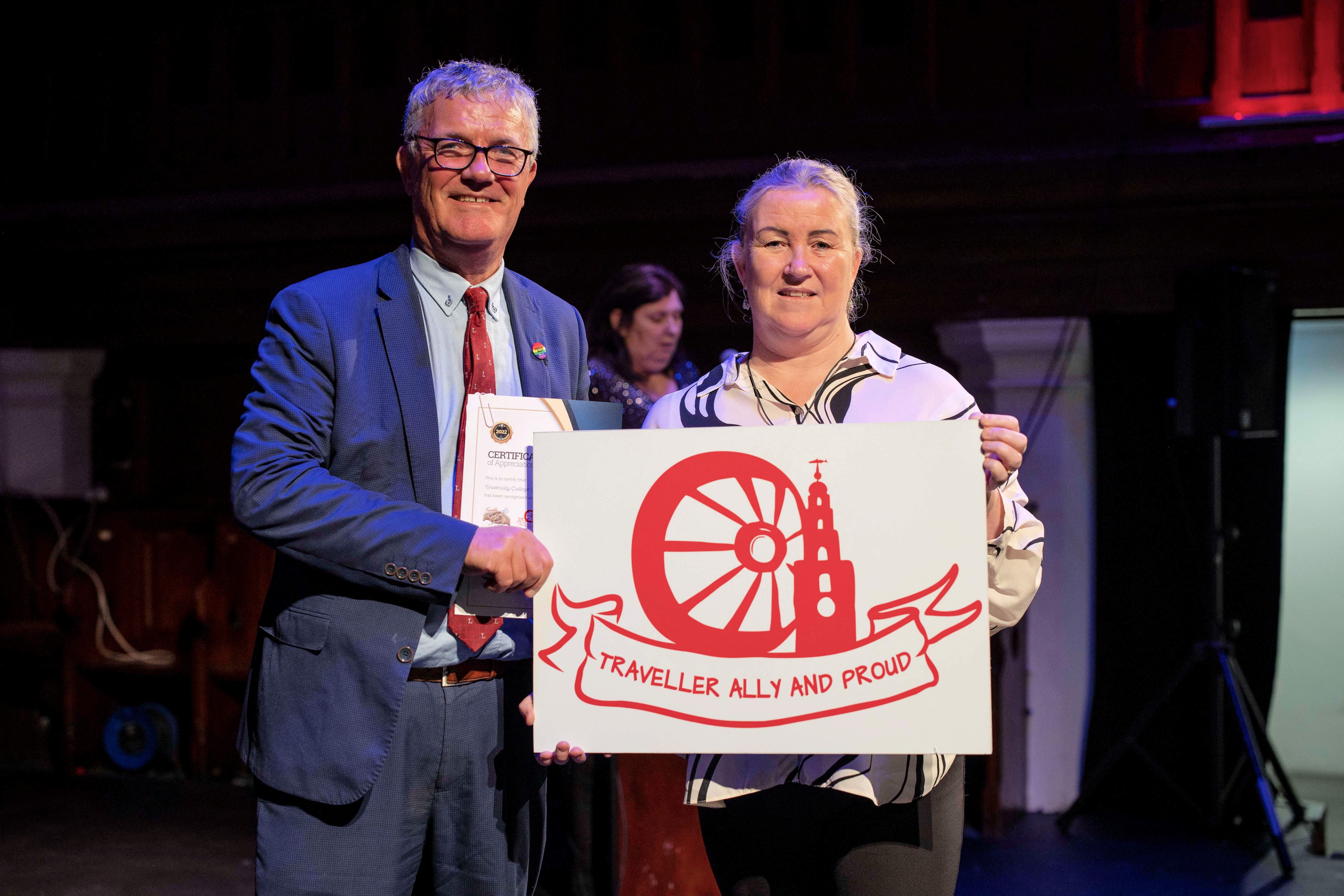 UCC and The Glucksman honoured at Traveller Ally Awards Ceremony