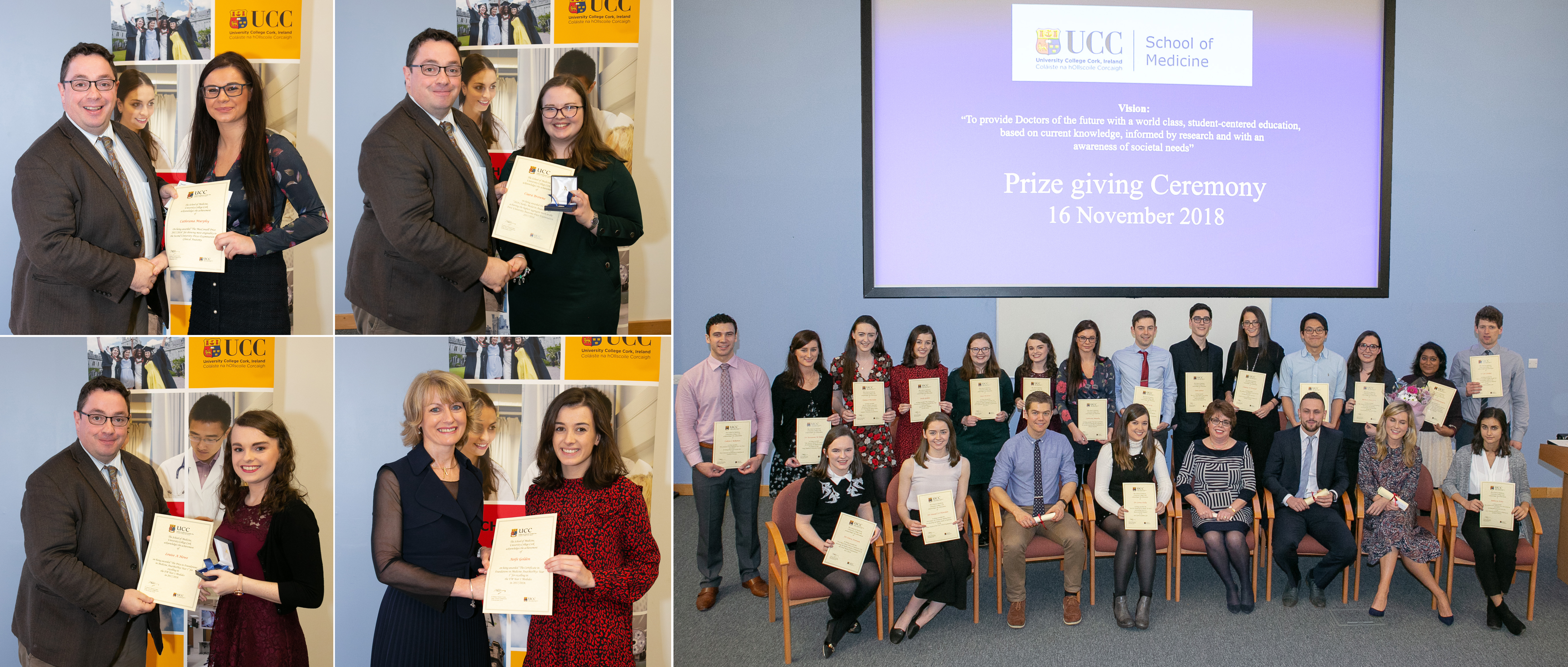 UCC School of Medicine Annual Prizegiving Ceremony 2018