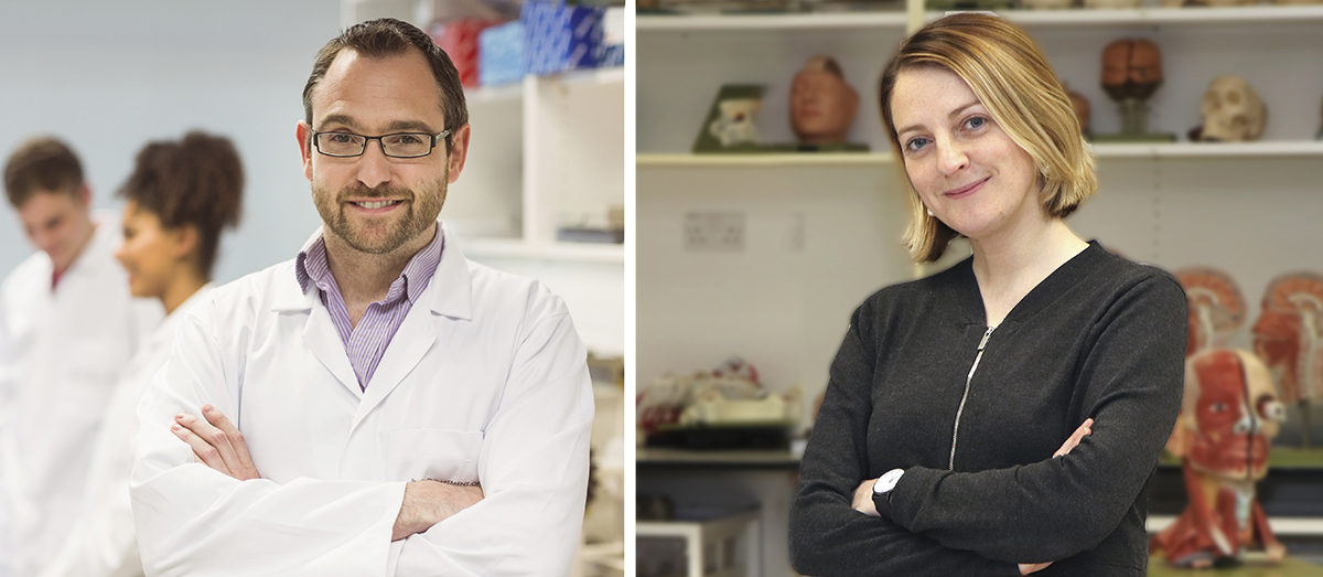 Congratulations two new Professors Department of Anatomy and Neuroscience