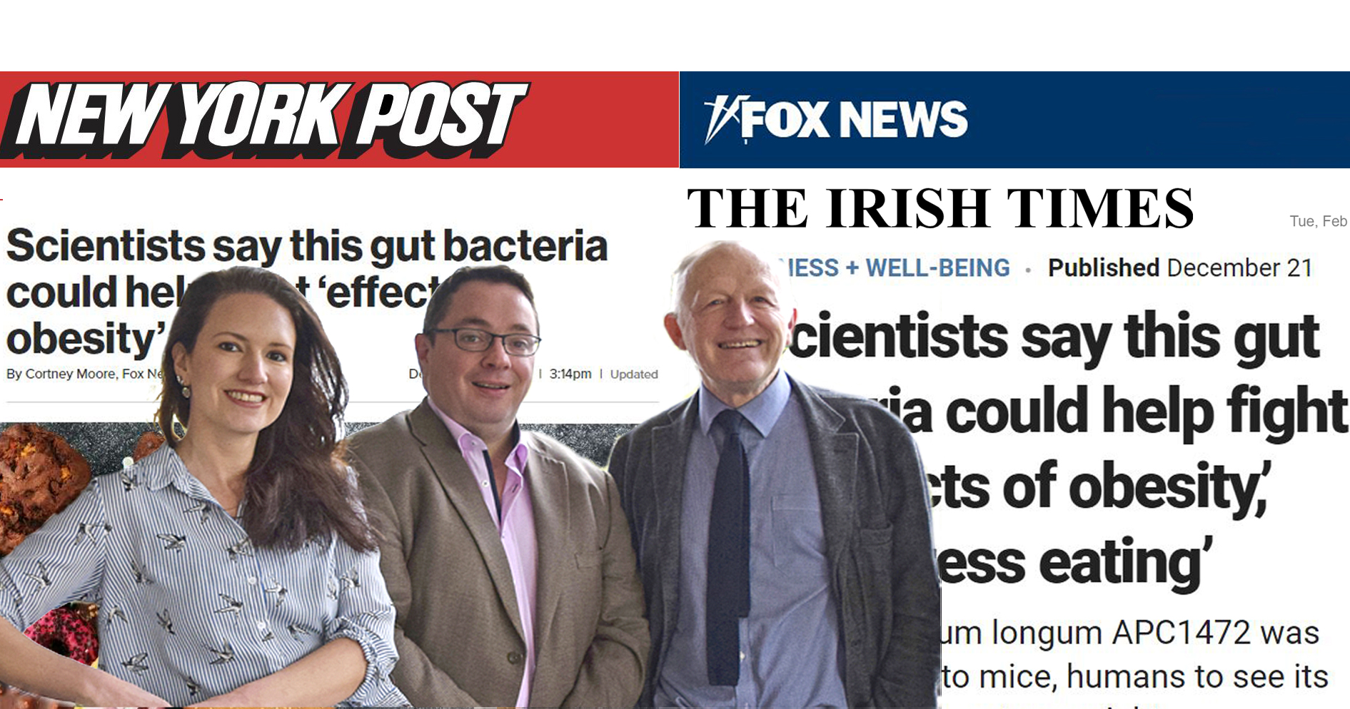 Dr Harriët Schellekens' research paper features in the New York Post, Fox News and Irish Times
