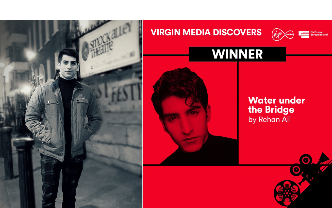 Rehan Ali, final year UCC BSc Neuroscience student wins 2021 Virgin Media Discovers & Screen Ireland Short Film Competition