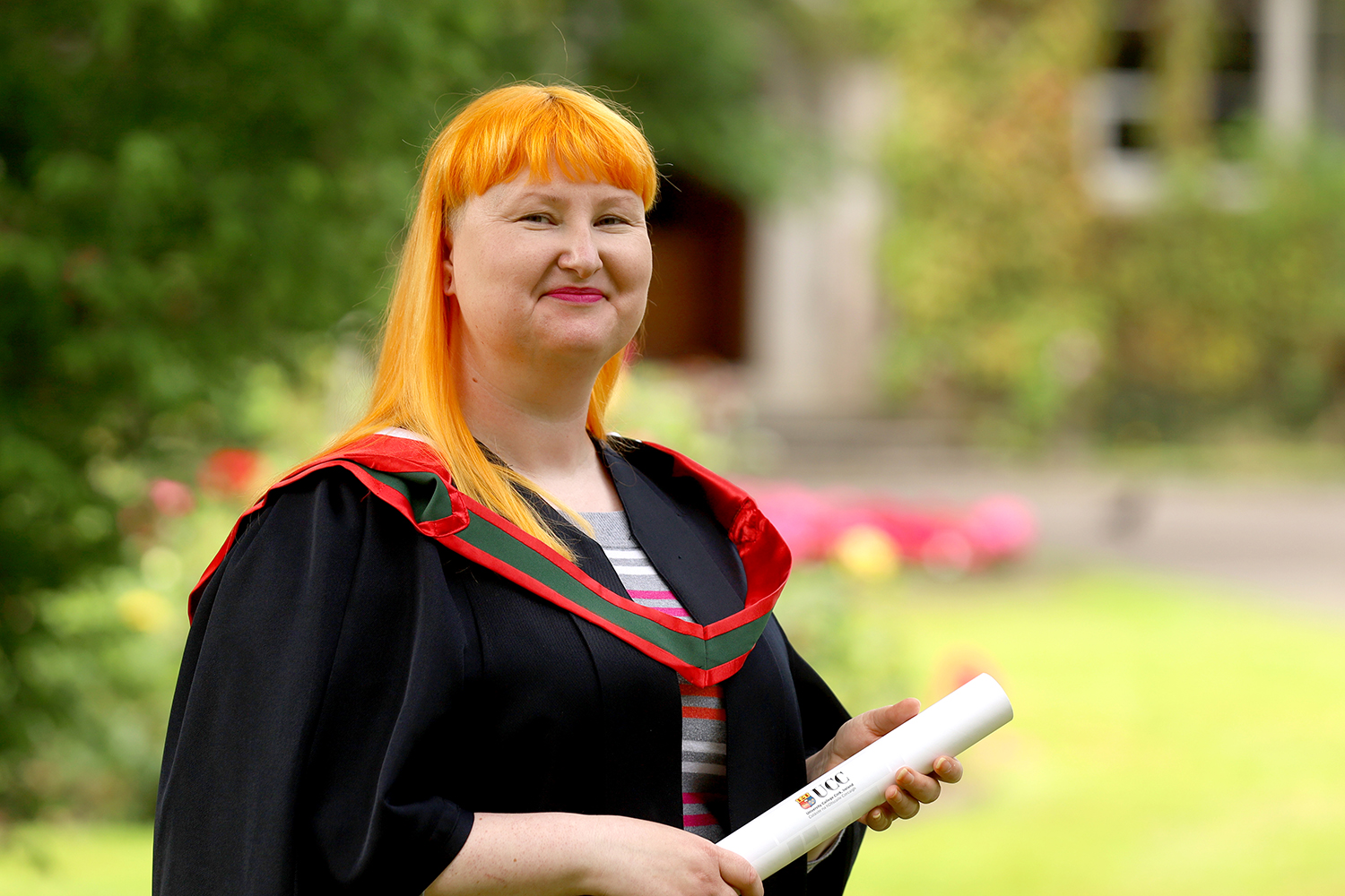 Congratulations Carrie O'Flynn recently conferred with MSc Human Anatomy