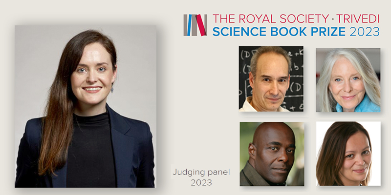 Dr Rebecca Henry selected as Royal Society Trivedi Science Book Prize judge 2023