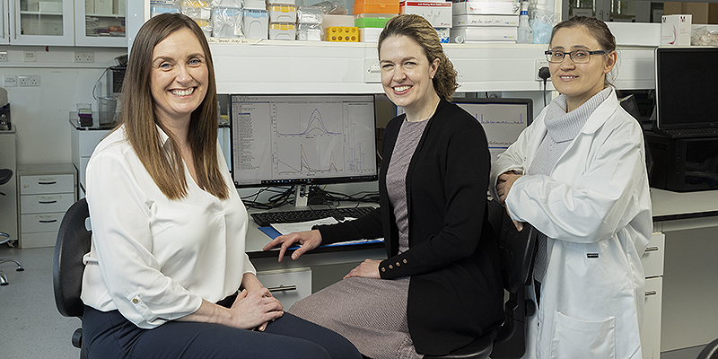 Fulbright Scholar, Dr Reghan Foley collaborates with Dr Jane English on muscular dystrophy biomarker discovery project