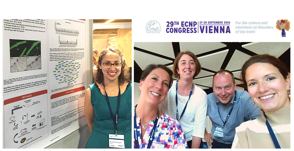 Excellent departmental representation at ECNP meeting in Vienna