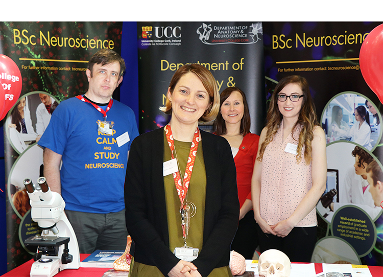 Great interest in Neuroscience at the Spring Open Day