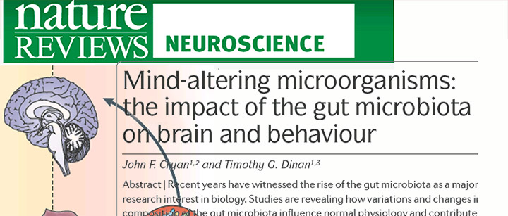 Prof. Cryan publishes review article in Nature Reviews Neuroscience 

