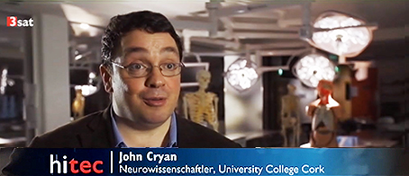 Germany's 3sat hitech TV programme features Professor John Cryan 