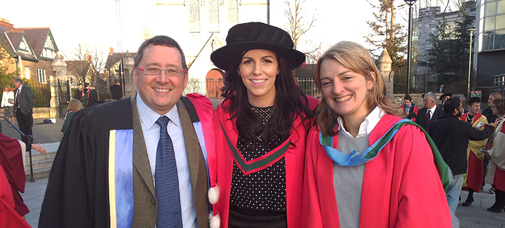 Recent Graduation Dr Louise Collins 