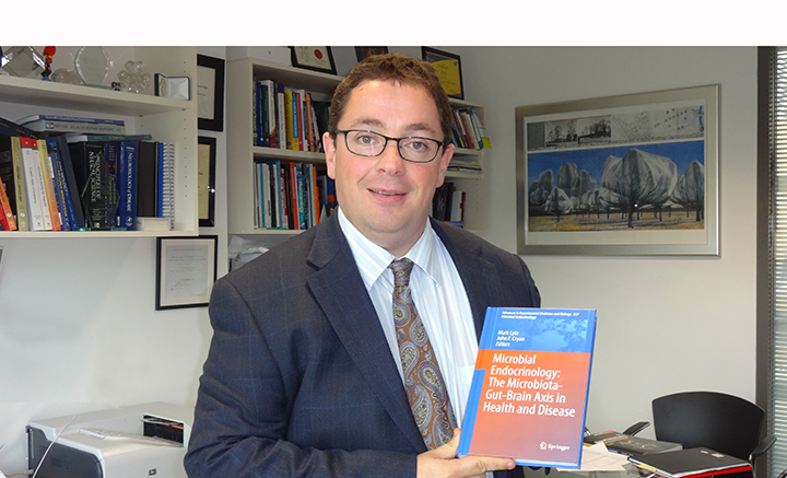 Professor John Cryan's book Microbial Endocrinology published by Springer