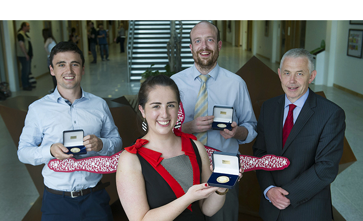 Maria Donovan presented with Michael C Berndt Gold Medal