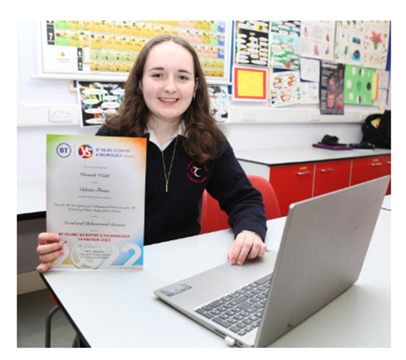 BT Young Scientist prizewinner Hannah Walsh on her project and experience