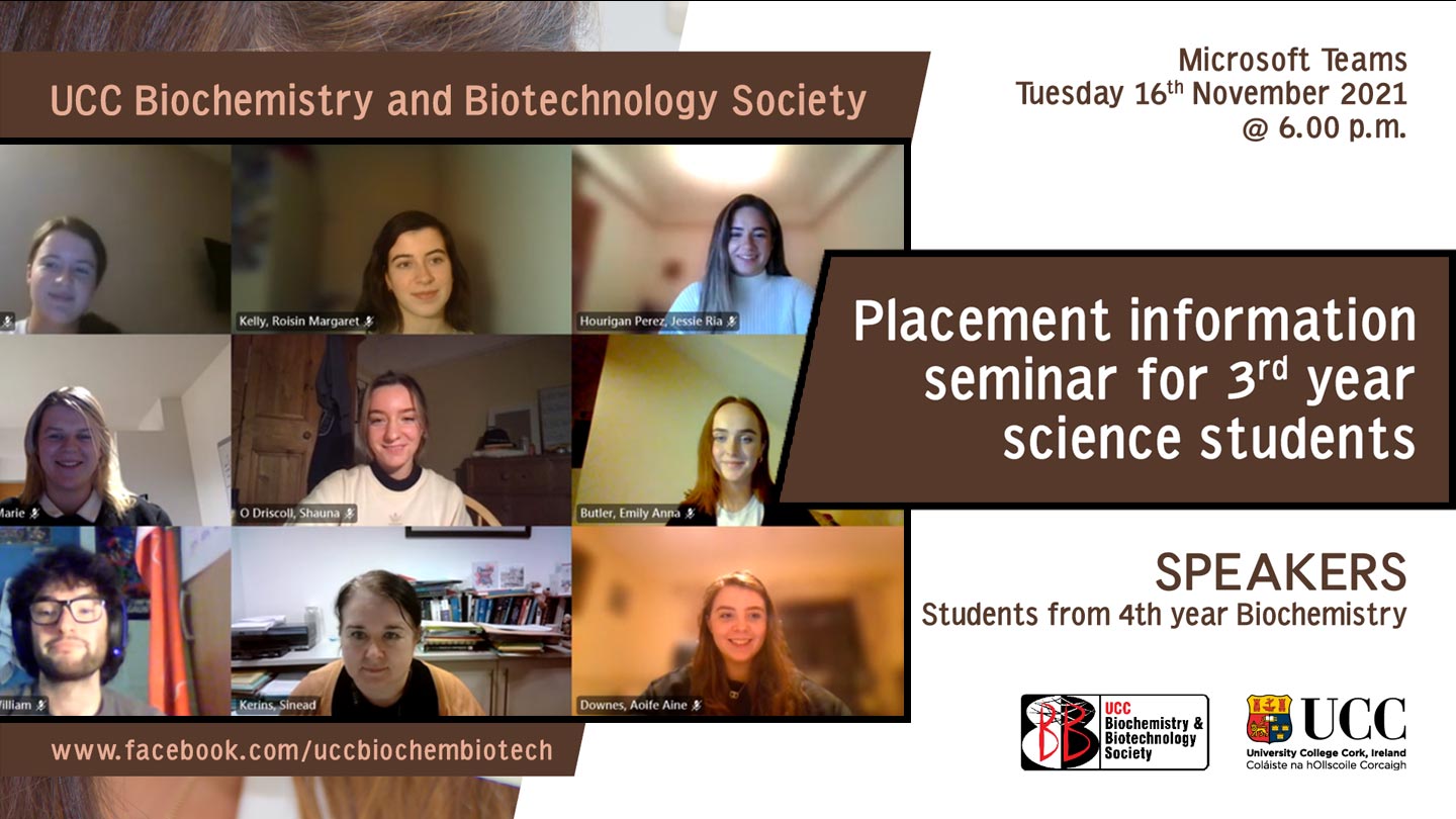 Guidance from last year's Third Year Biochemistry students on how to secure practical laboratory experience during the summer recess