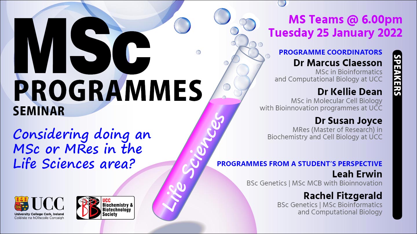 MSc Programmes information seminar