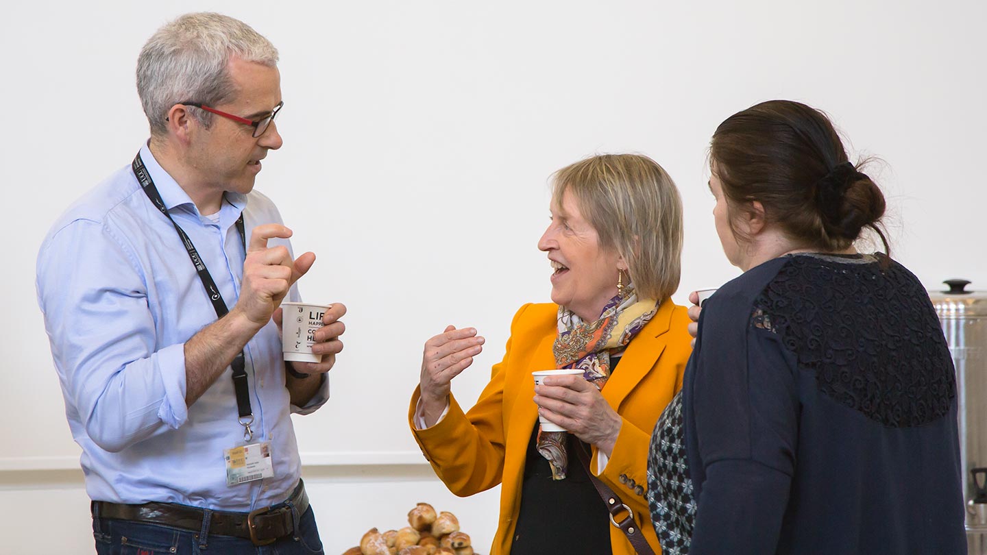 Dr Ken Nally, Professor Cora O'Neill and Dr Sinéad Kerins