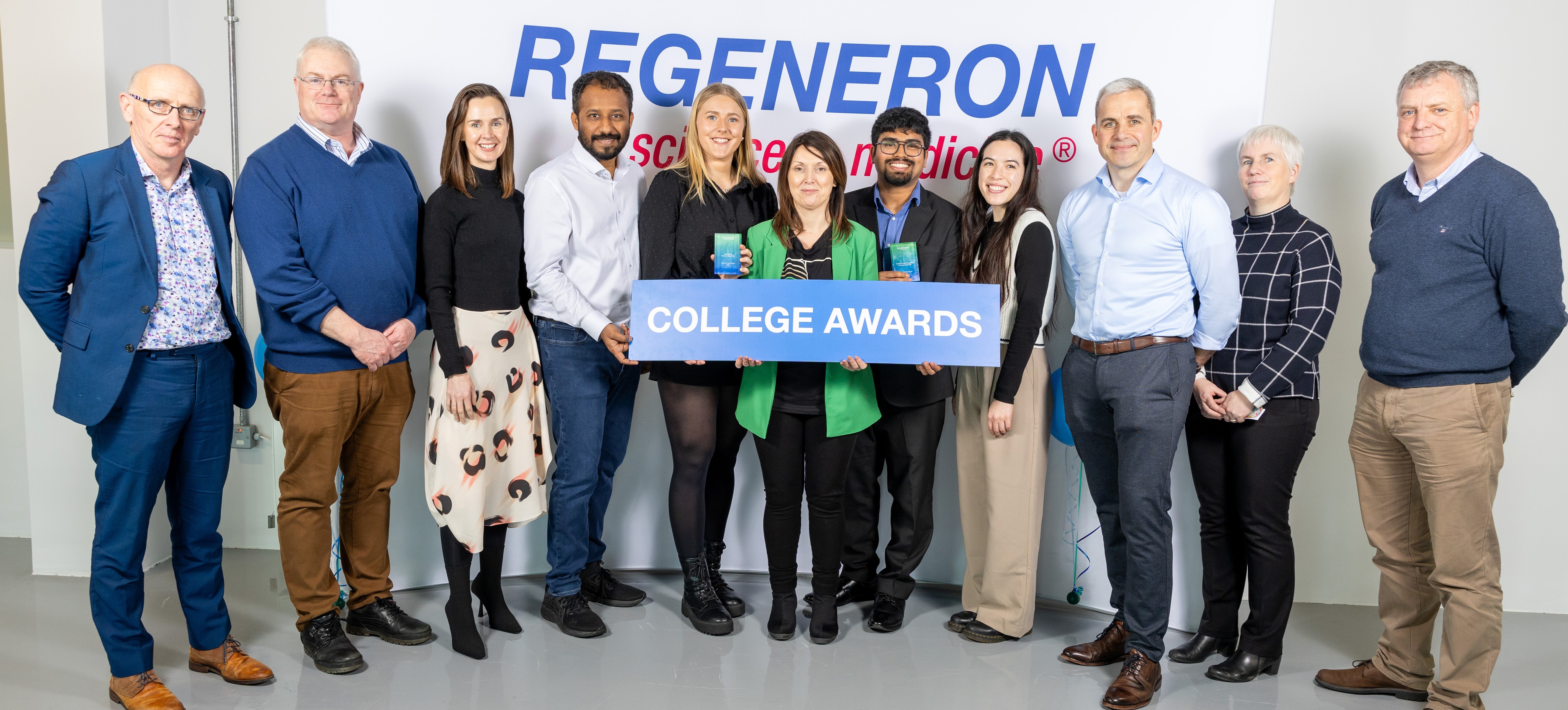 MSc Biotechnology students win at prestigious 2024 Regeneron College Awards
