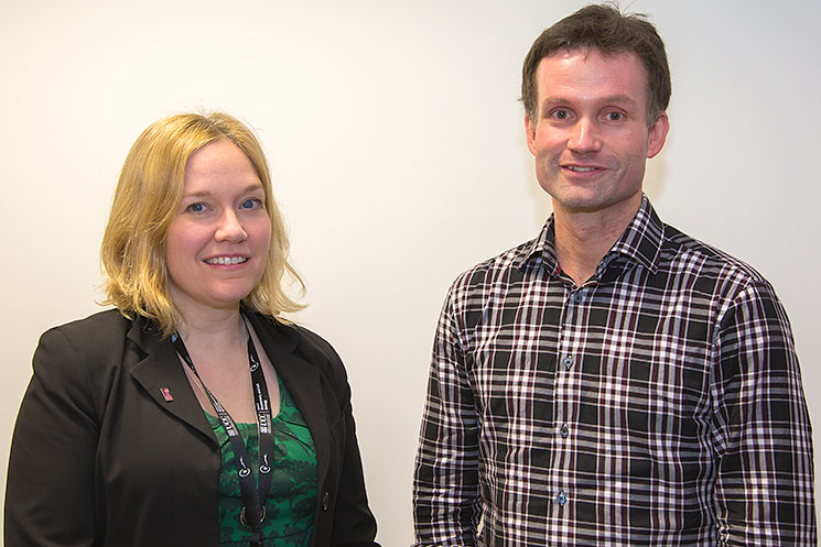 Dr Kellie Dean and Dr Marcus Claesson