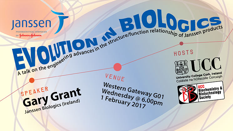 Evolution in Biologics at Janssen seminar