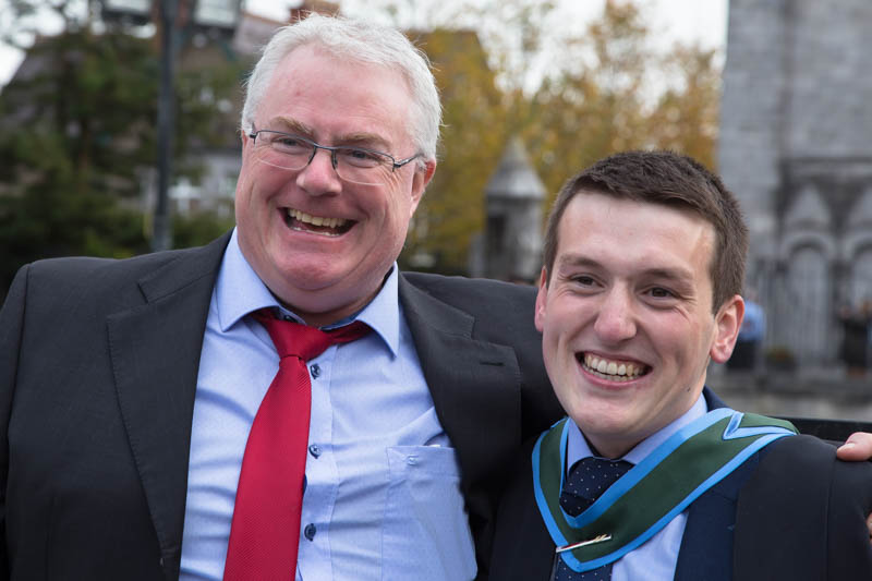 Dr Eoin Fleming, School of Biochemistry and Cell Biology, UCC and James Byrne, BSc Biochemistry UCC graduate (2019)