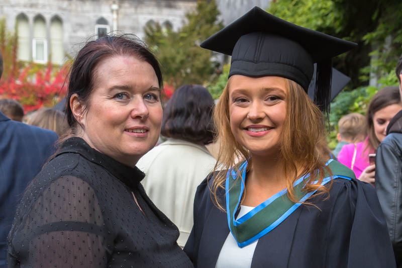 Dr Sinead Kerins, School of Biochemistry and Cell Biology, UCC and Maeve O’Sullivan, BSc Biochemistry UCC graduate (2019)