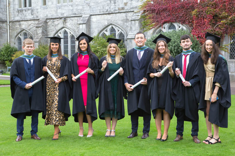 BSc Biochemistry UCC graduates (2019): Ciaran Murphy, Cait De Bhal (Katie Wall), Ciara O’Brien, Kate Norton, Daniel Collins, Aoife Cronin, Jack Murphy, and Abbey Murphy