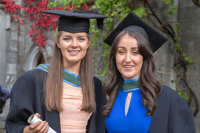 BSc Biochemistry UCC graduates (2019): Rachel O’Leary and Katie Connor