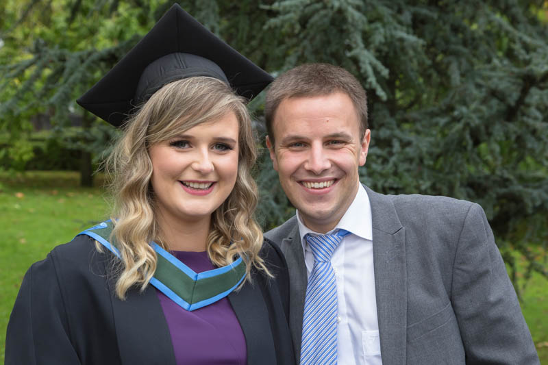 Winner of the Art Champlin Gold Medal 2019, Caoimhe Lynch and boyfriend, Daniel Sheehan (BSc in Biochemistry UCC, 2012 and MSc in Biotechnology UCC, 2013).