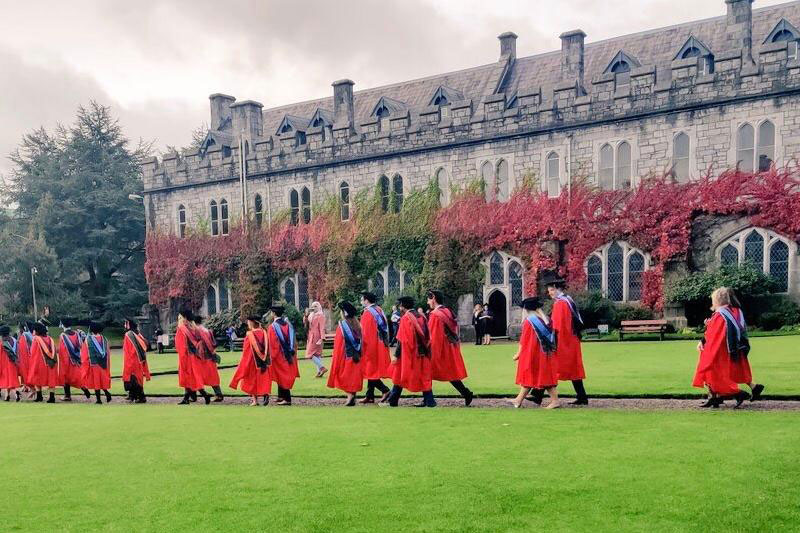 Postgraduate Conferring on the Quad