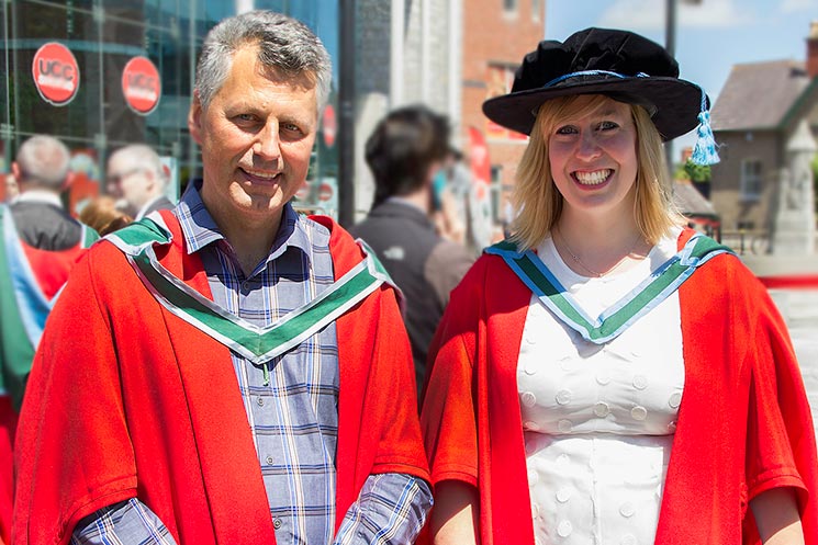 Professor Dmitri Papkovsky and Dr Alicia Waters
