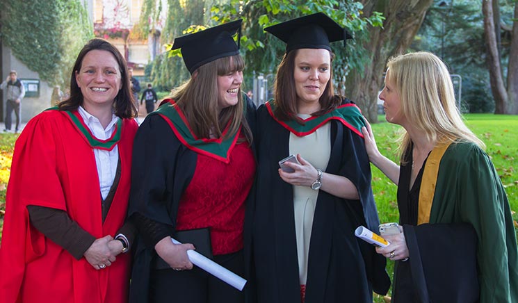 Dr Collette Hand, Lisa Pichot, Aisling Hourigan and Dr Lesley Cotter