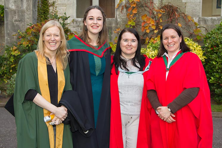 Dr Lesley Cotter, Claire Cummins, Dr Sinéad Kerins, Dr Collette Hand