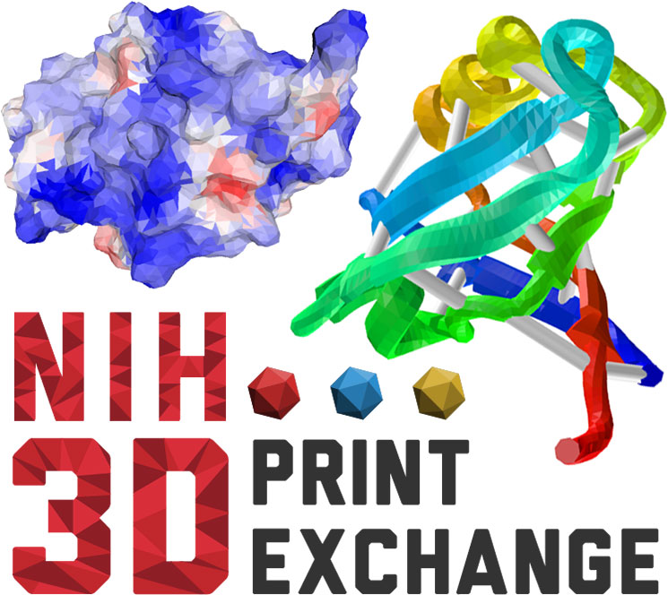 NIH 3D Print Exchange, 3D models