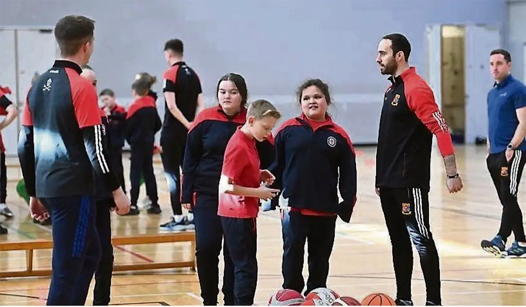 Funday at the Mardyke Arena facilitated by undergraduate students from PESSA.