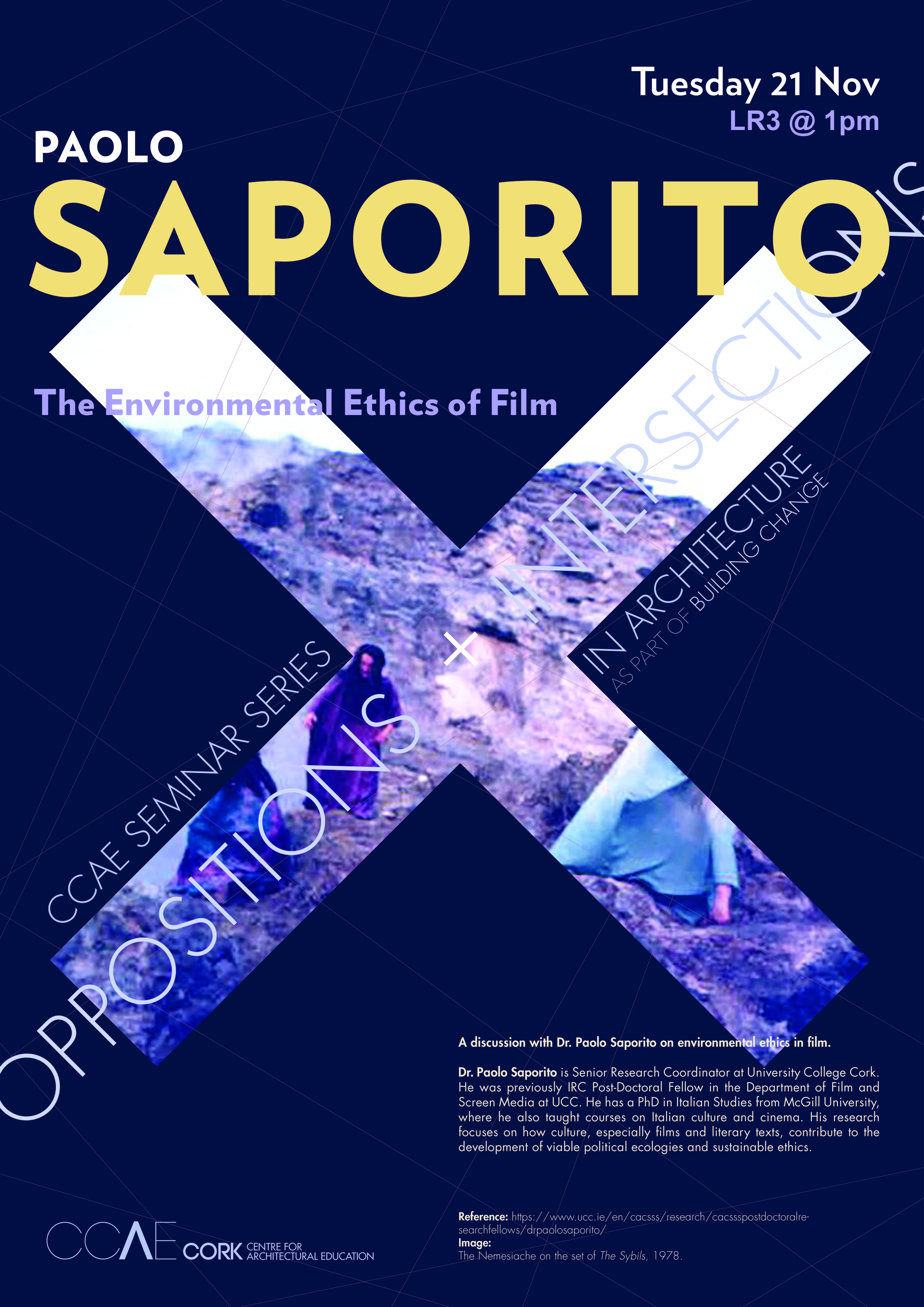 Paolo Saporito - The Environmental Ethics of Film