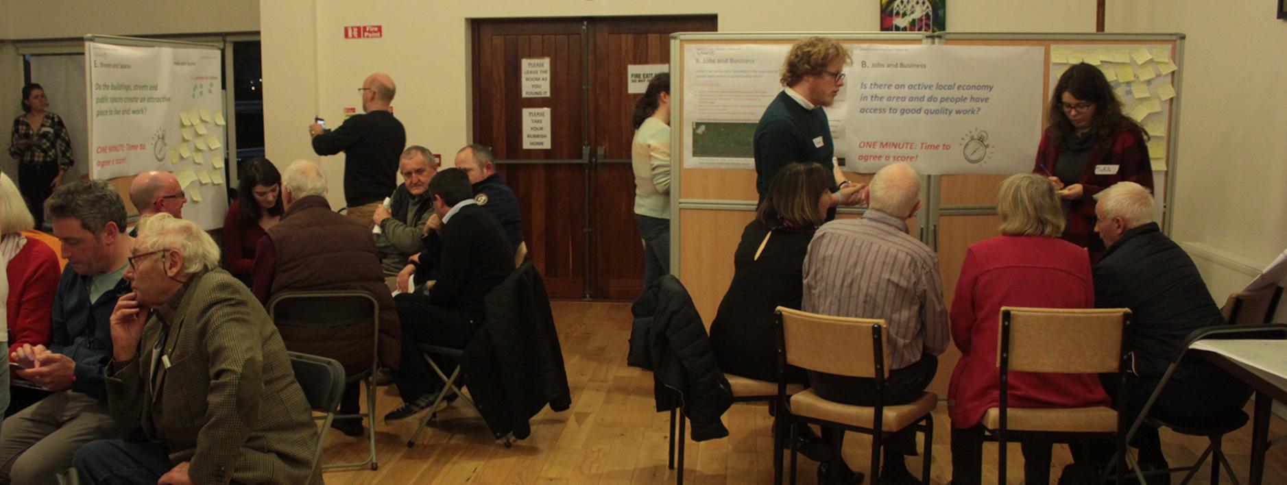 MPlan Students engage with community groups