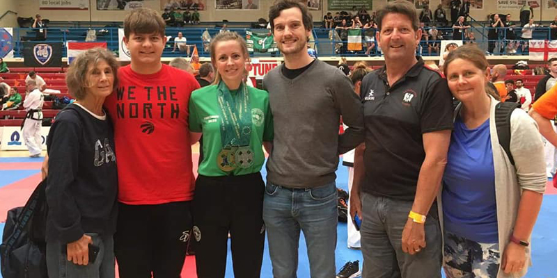 European Taekwon-do Success for Chemistry PhD Student