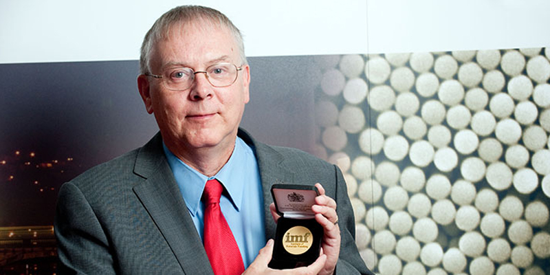 Prof. Martyn Pemble Awarded Gold Medal