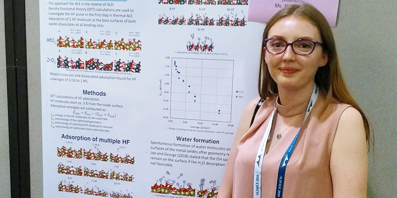 Rita Mullins Wins Best Poster Presentation at the 19th International Conference on Atomic Layer Deposition