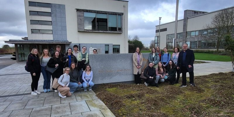 Chemistry with Forensic Science students visit State Laboratory