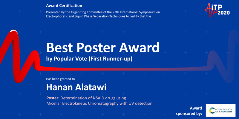 Best Poster Award for PhD Student